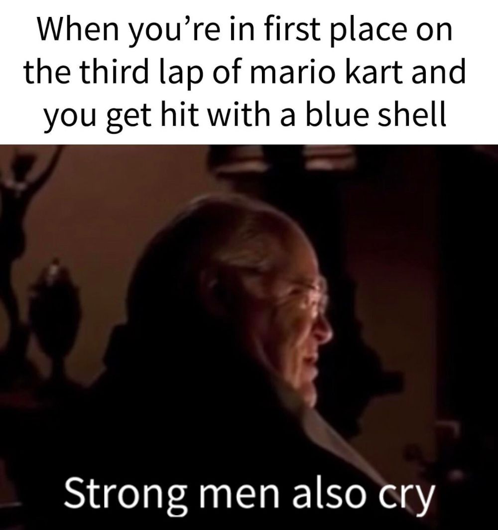 Strong Men Also Cry meme from The Big Lebowski