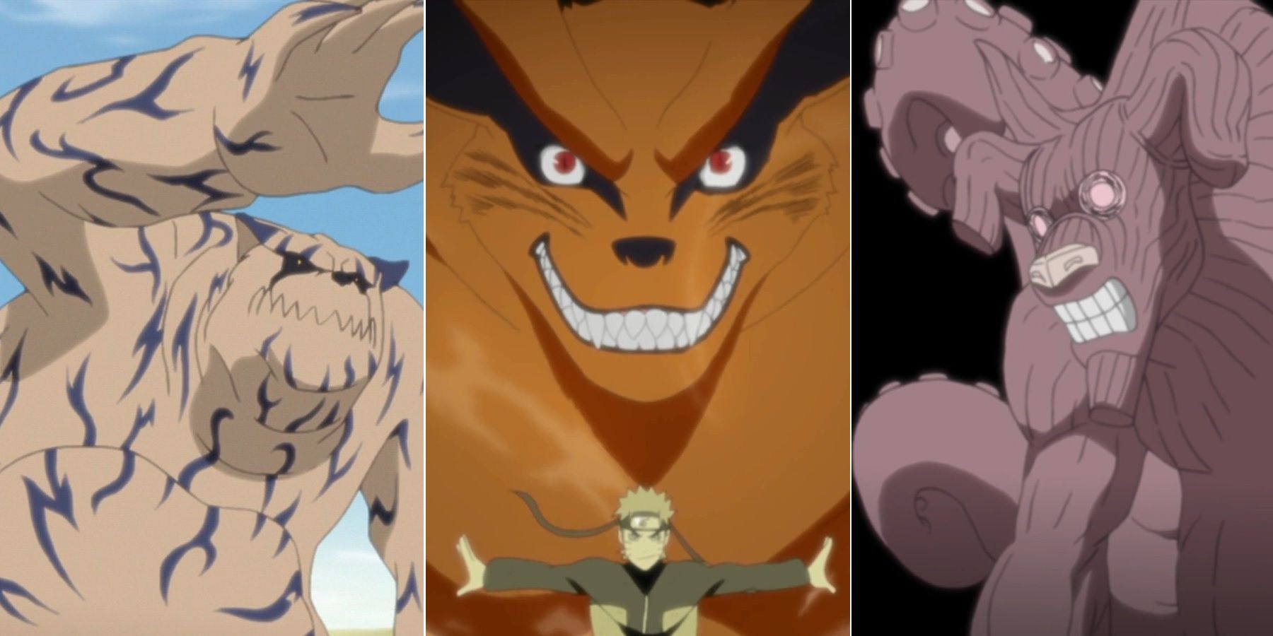 First,second and third generation jinchuuriki