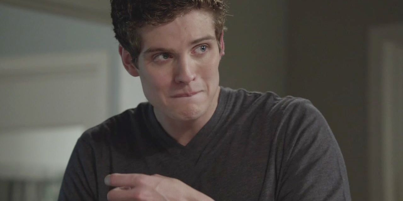 Teen Wolf's Isaac Lahey holding back a smile