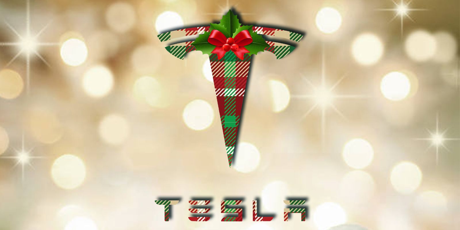 Tesla Holiday Plaid