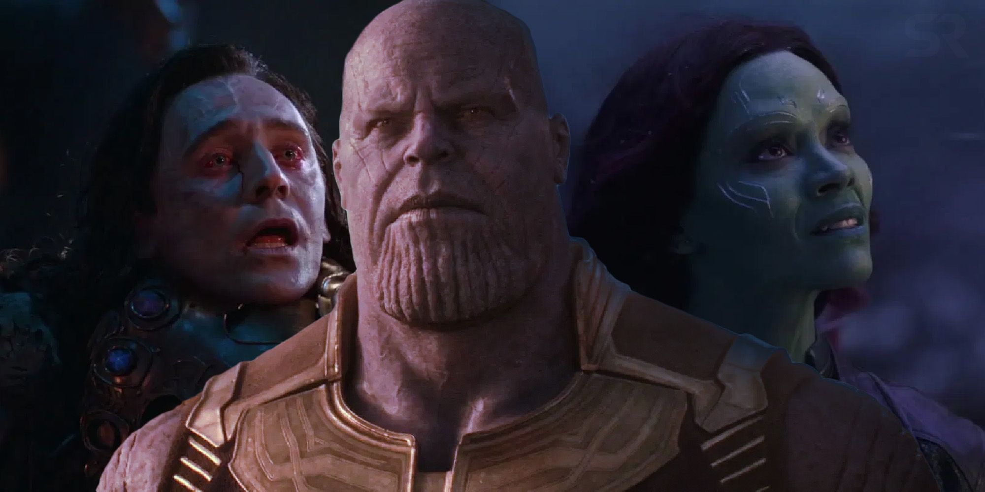 Thanos Loki Gamora Avengers Infinity War