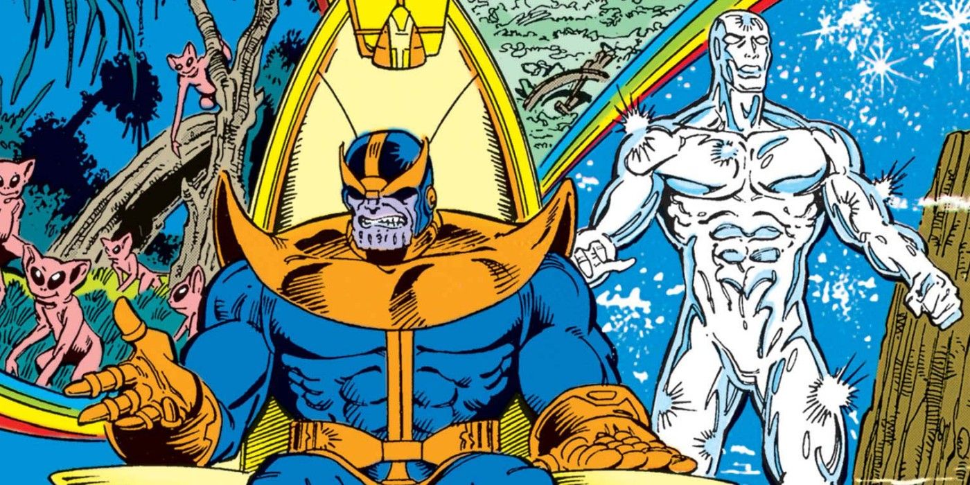 Thanos Used The Silver Surfer To Save An Entire Planet