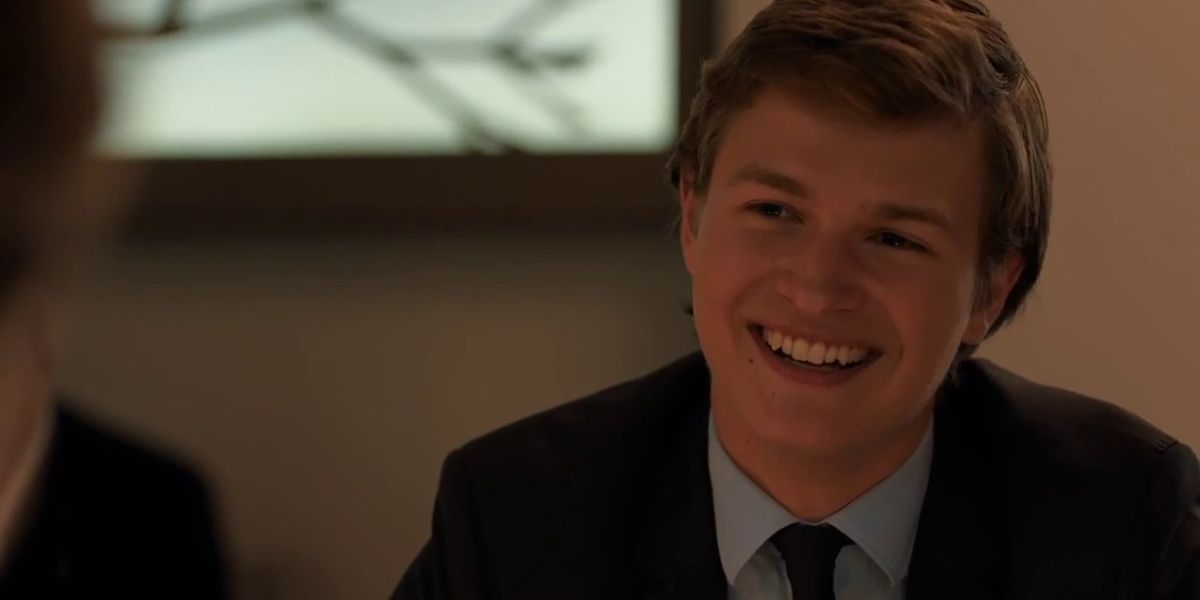  Gus played by Ansel Elgort in The Fault In Our Stars