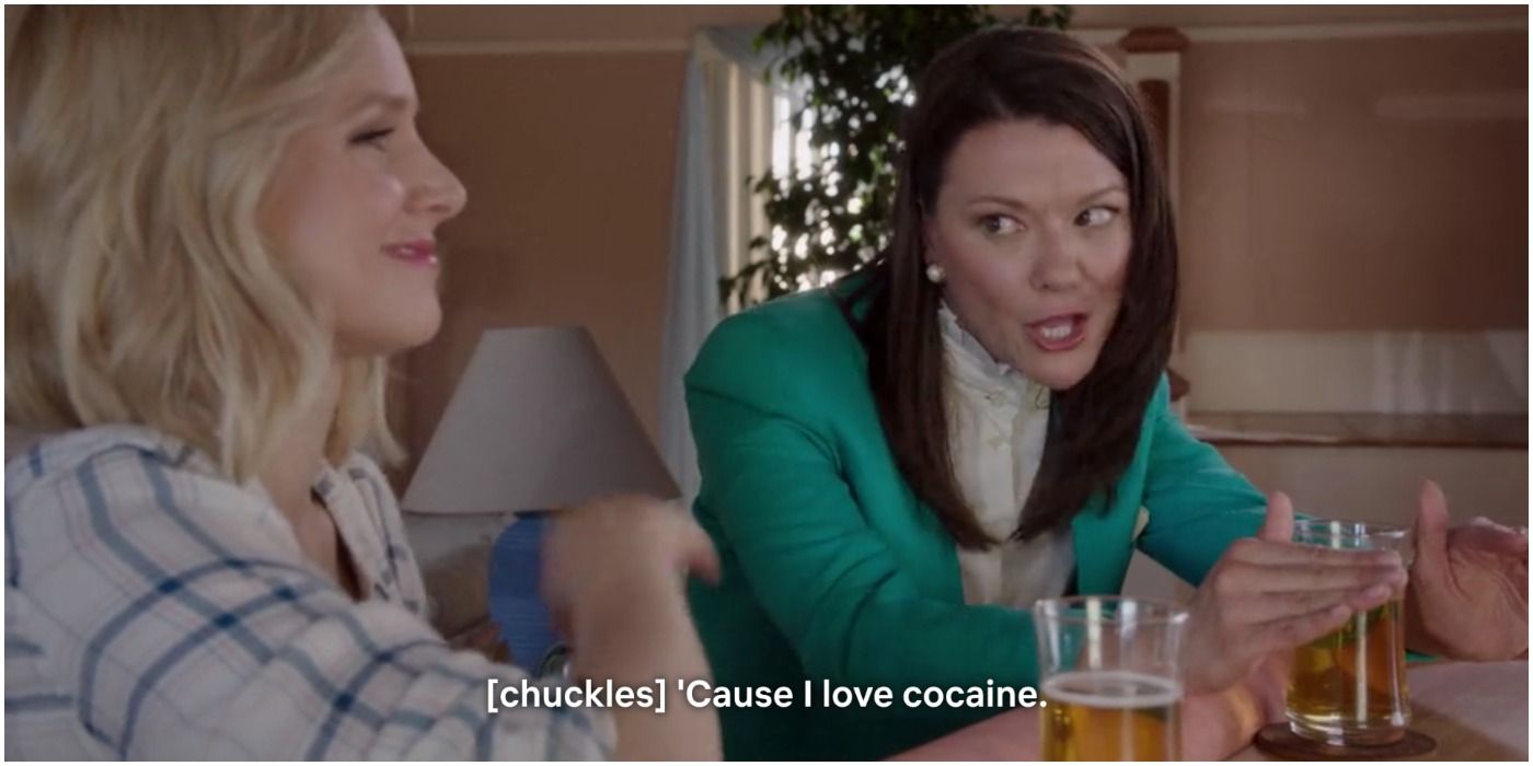 The Good Place - Mindy Talking About Her Love for Cocaine