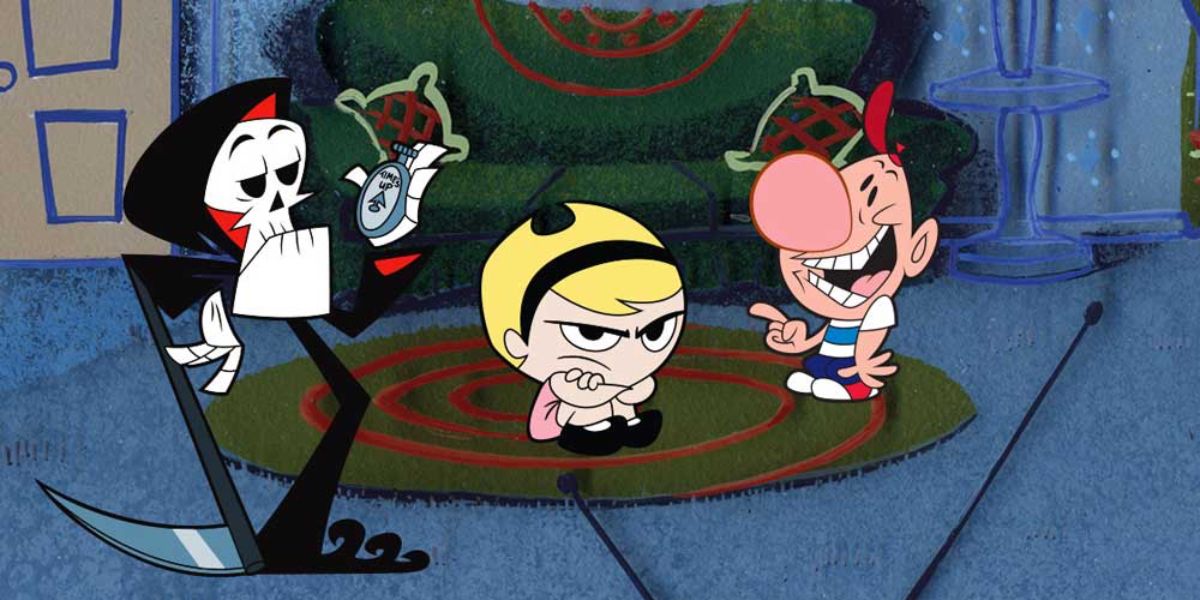 Billy, Mandy and Grim Reaper in The Grim Adventures Of Billy &amp; Mandy