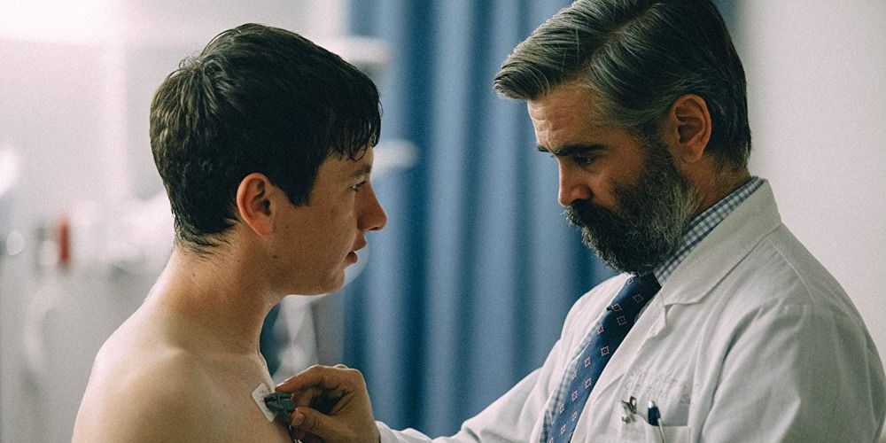 Barry Keoghan and Colin Farrell in The Killing Of A Sacred Deer (2017) by Yorgos Lanthimos