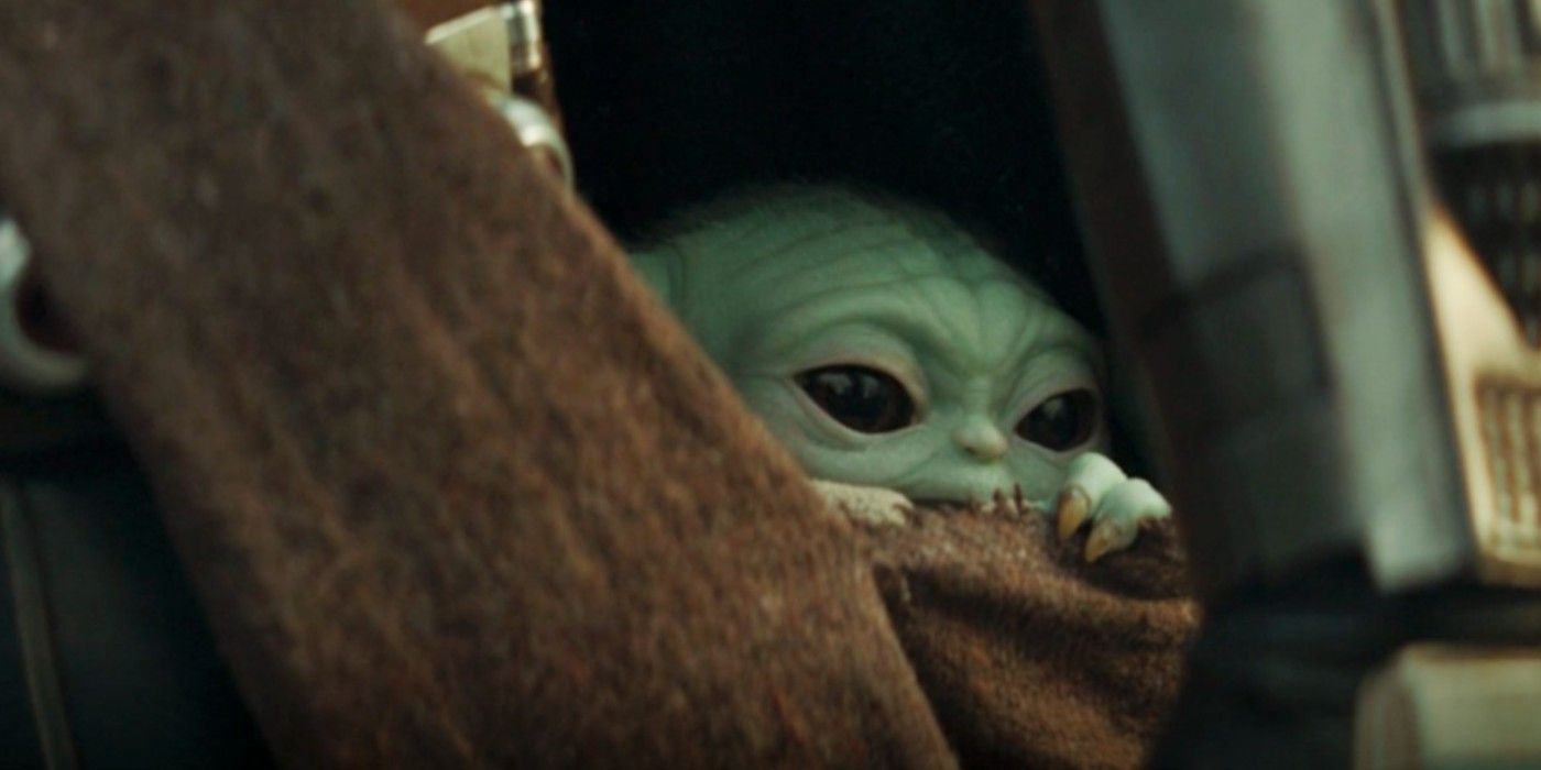 The Mandalorian Baby Yoda In Bag