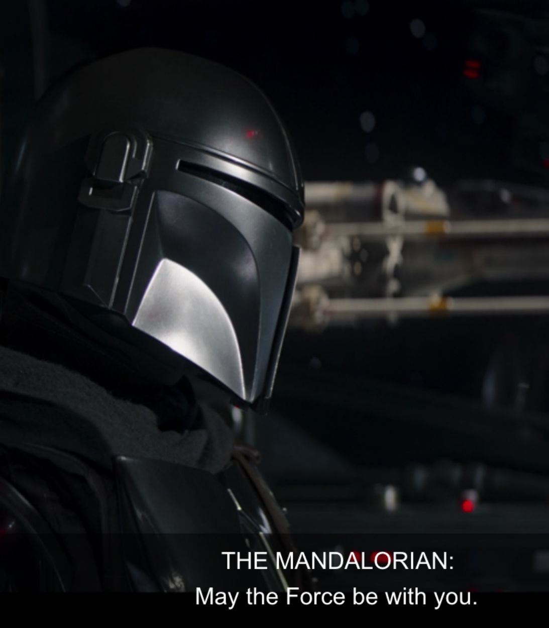 The Mandalorian May The Force Be With You Vertical