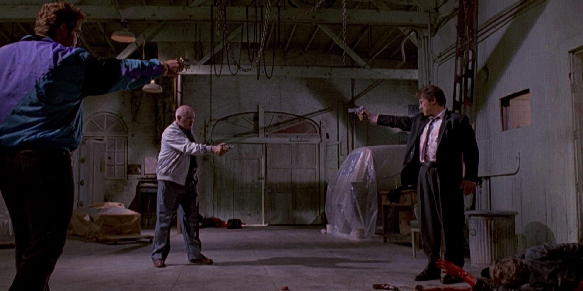 The armed standoff at the end of Reservoir Dogs