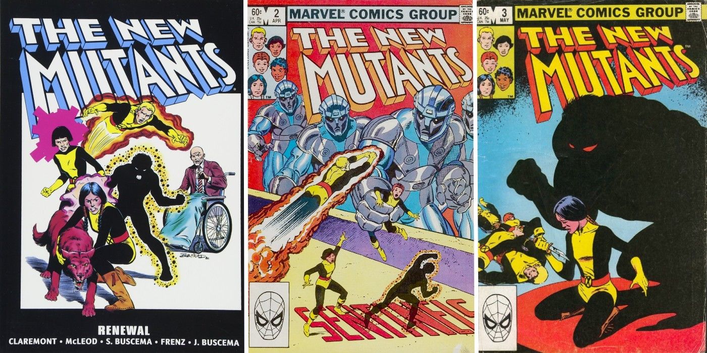 The New Mutants Comics Covers