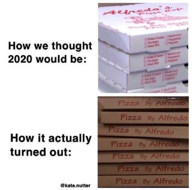 The Office pizza by Alfredo meme