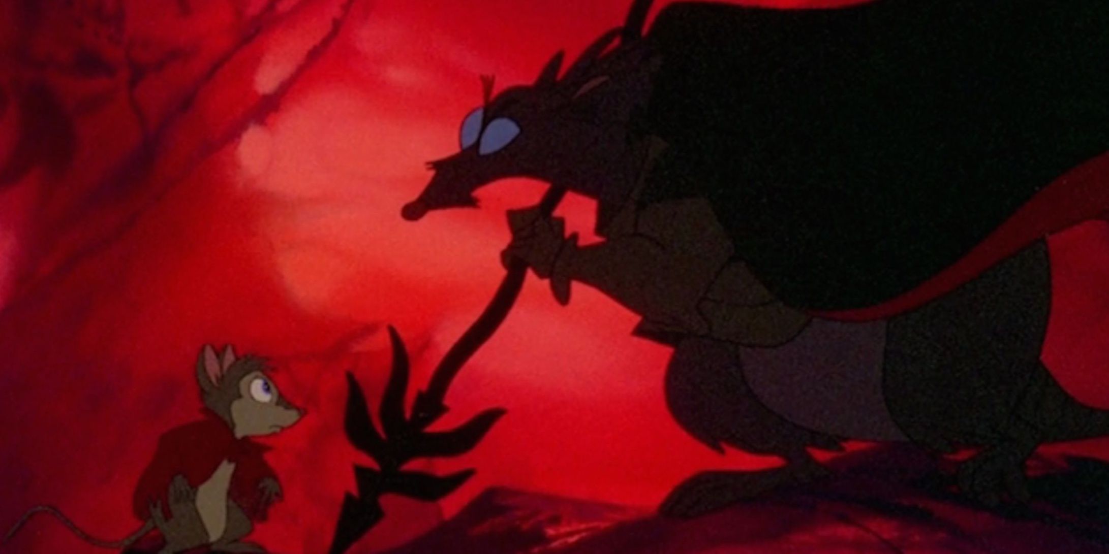 A scene from The Secret of NIMH
