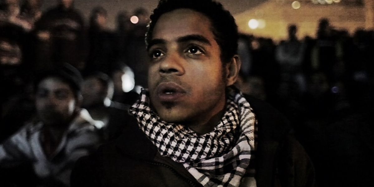 Ahmed Hassan in The Square documentary