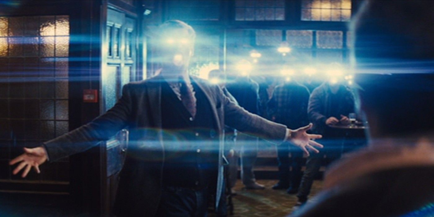 Beings with glowing eyes and mouths in The World's End