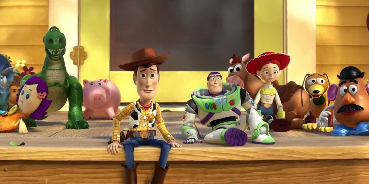 The ending of Toy Story 3