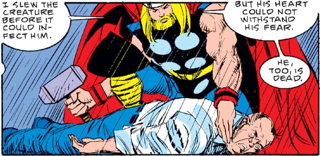 Thor in The Mighty Thor #372 comic.
