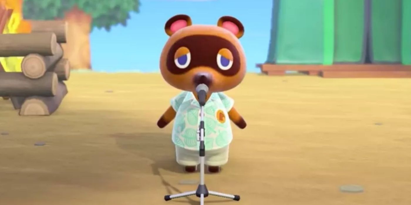 Tom Nook Resident Services Animal Crossing