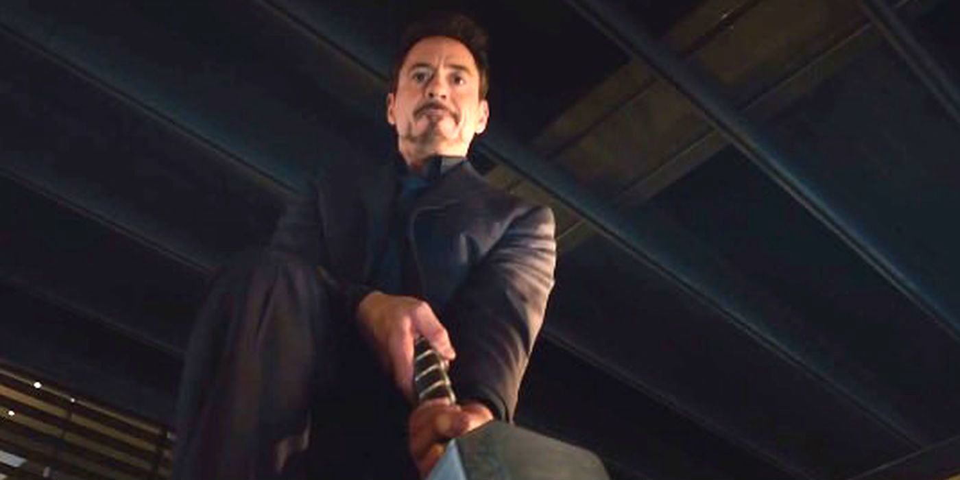 Tony Stark Mjolnir Avengers Age Of Ultron