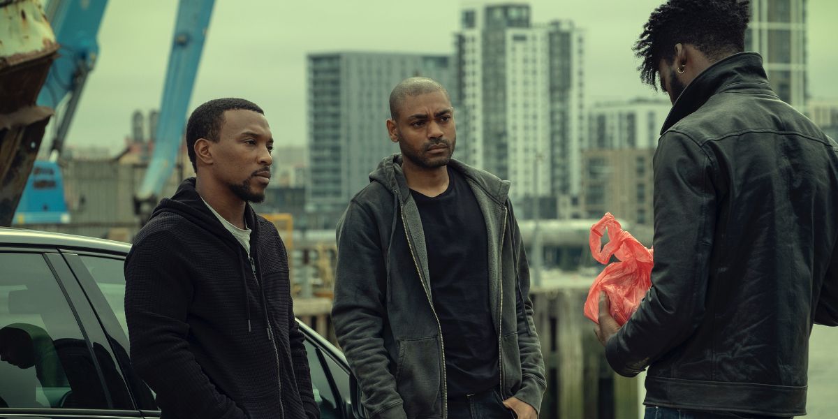 Kano as Sully and Ashley Walters as Dushane in Netflix's British Show Top Boy