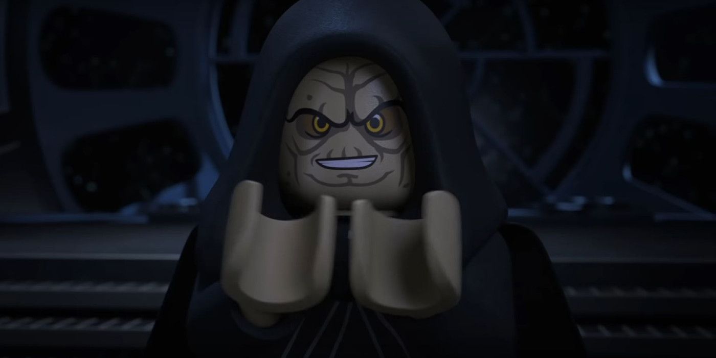 Trevor Devall as Emperor Palpatine Lego Star Wars Holiday Special