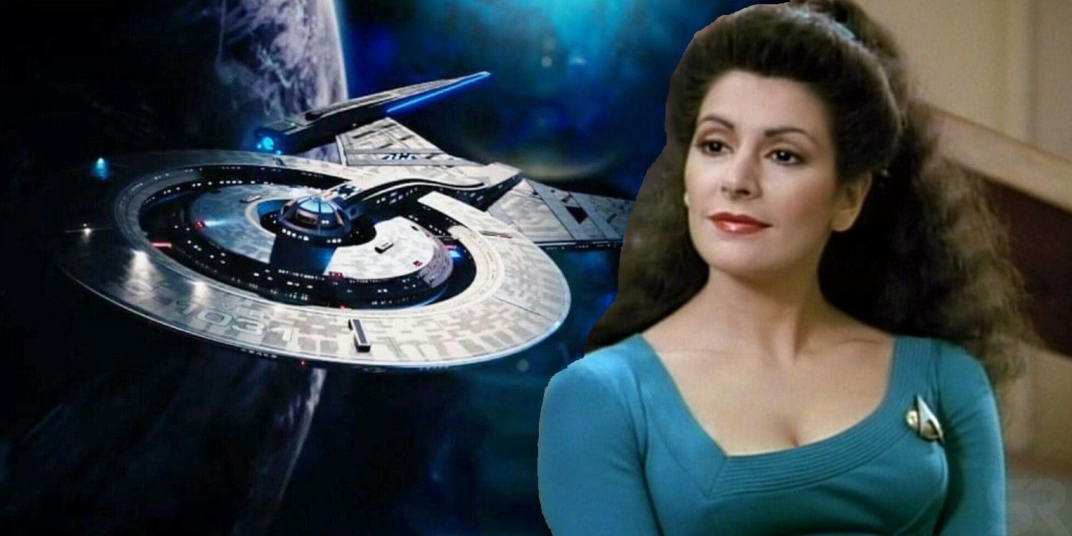 Troi With The USS Discovery