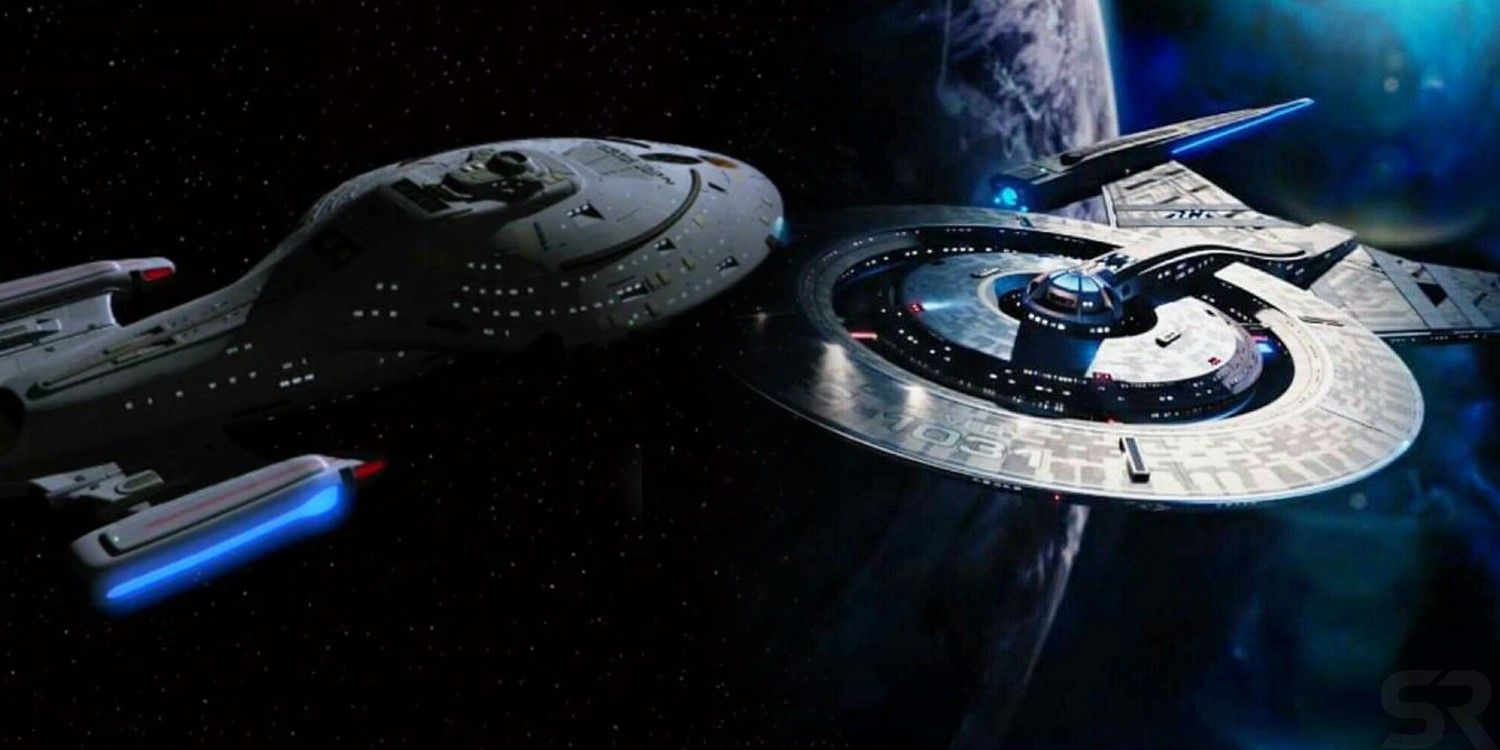 The USS Discovery And The USS Voyager
