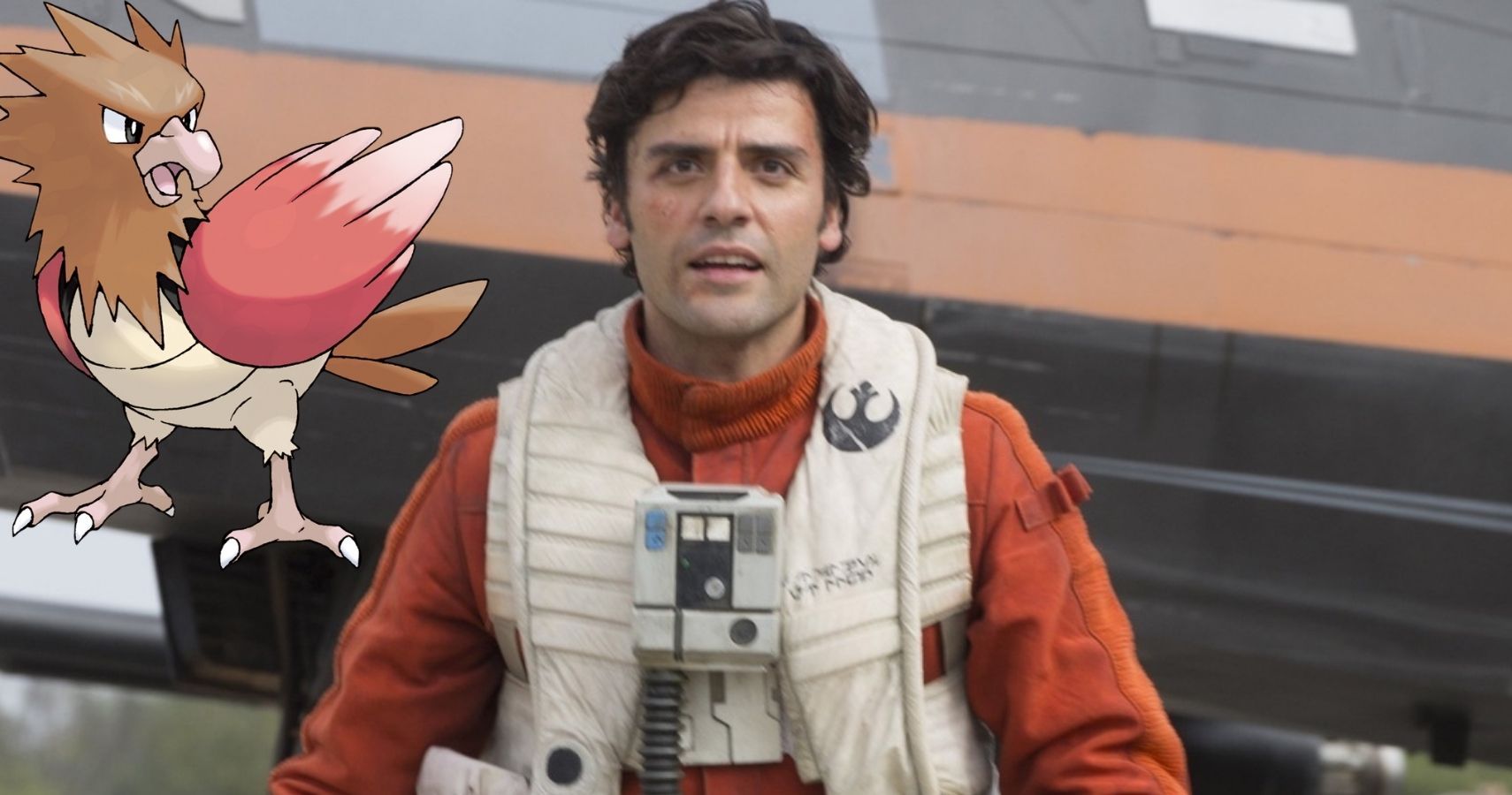 Poe &amp; Spearow stand by a space craft