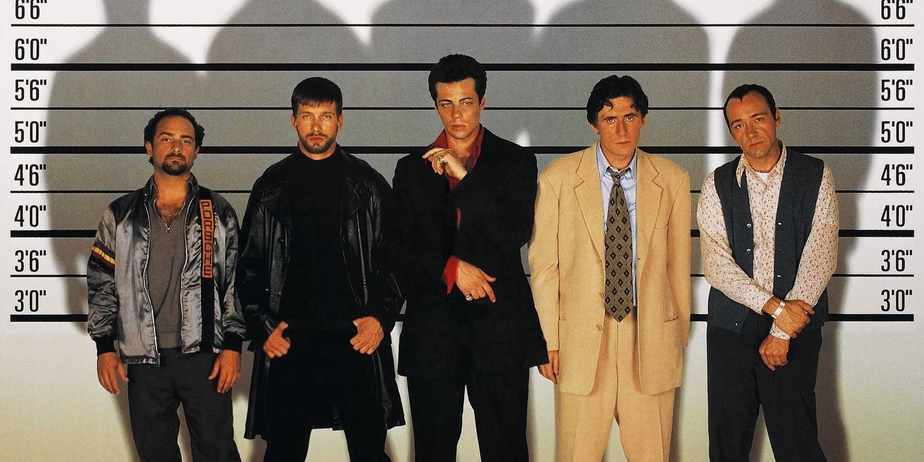 The main characters in the police line up in The Usual Suspects