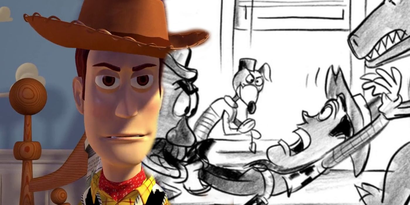Woody in the Black Friday pitch reel for Toy Story.