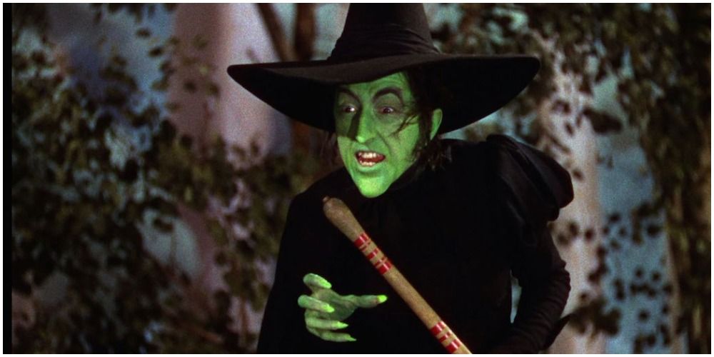 Wicked Witch With Broomstick