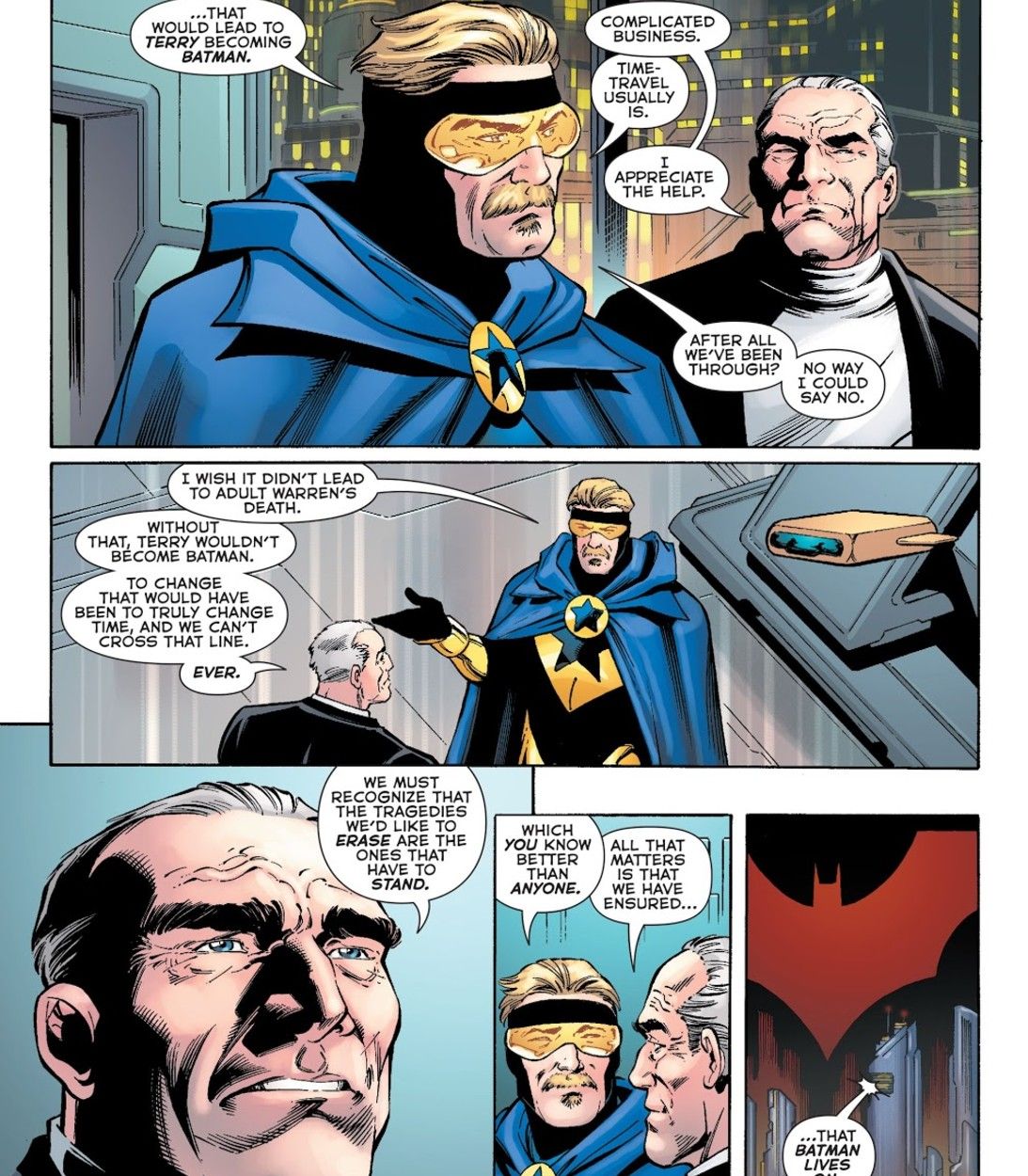 Booster Gold Becomes A True Hero in DC’s Far Future