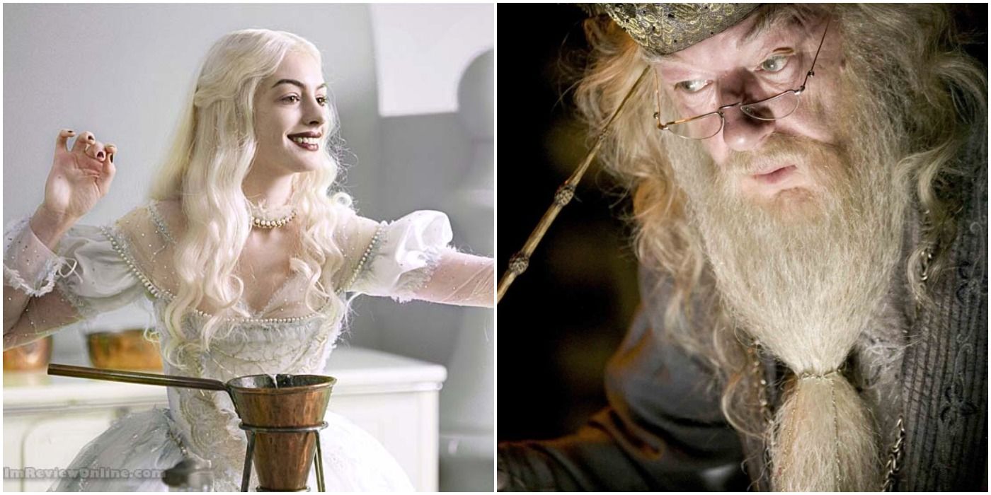 white queen dumbledore