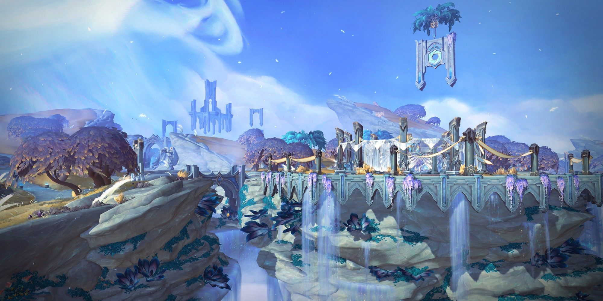 Bastion city in World of Warcraft: Shadowlands