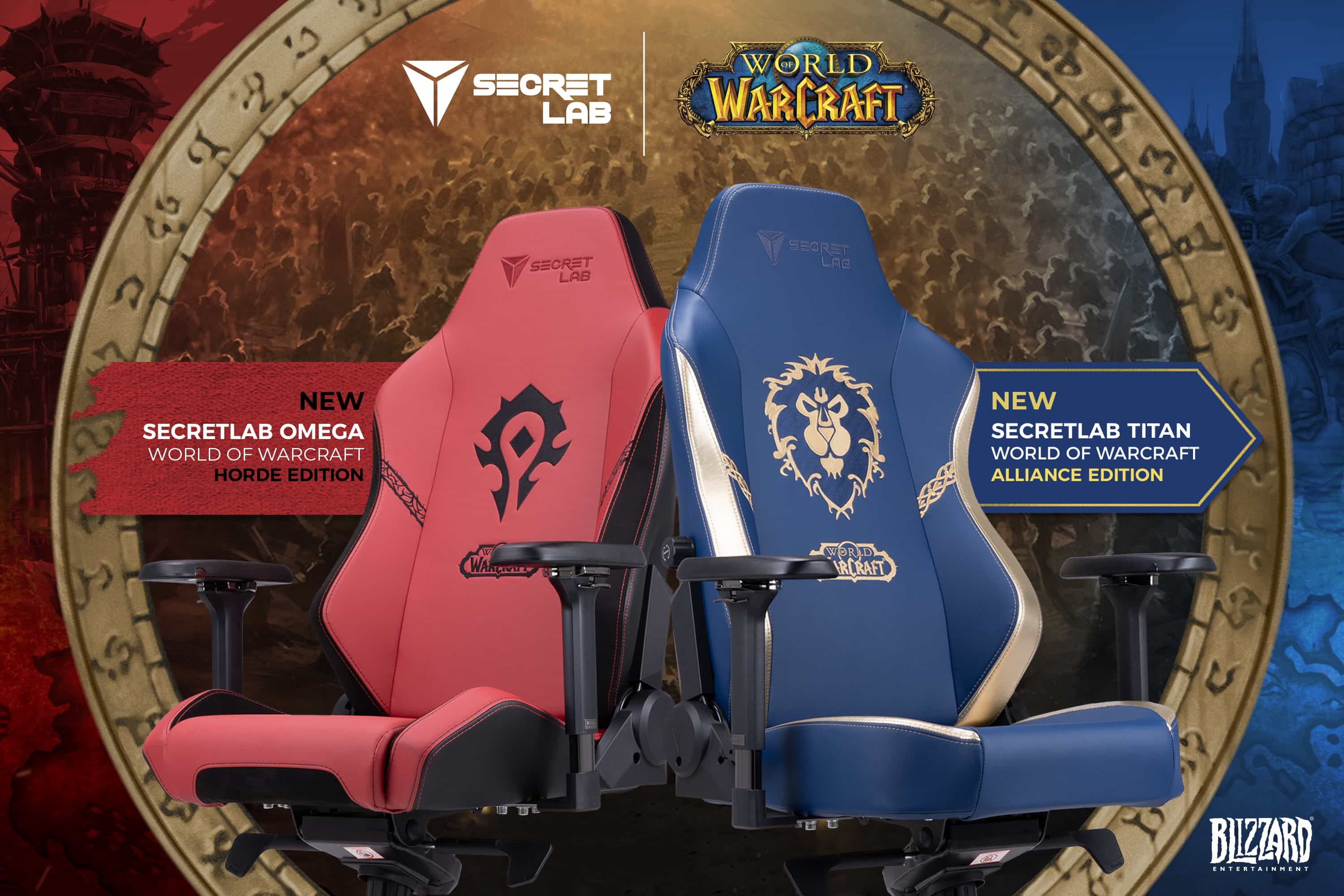 World of Warcraft Secretlab Gaming Chairs