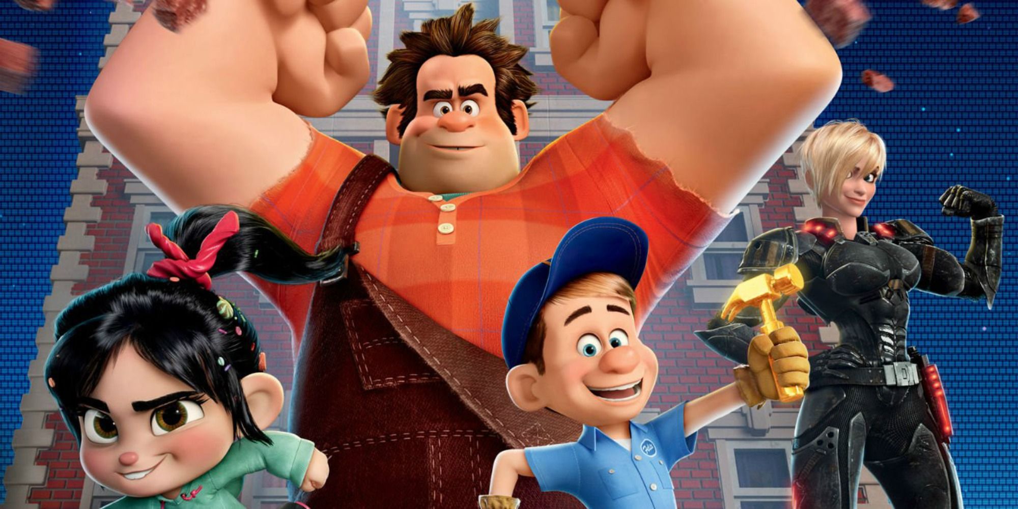 Wreck It Ralph characters posing together