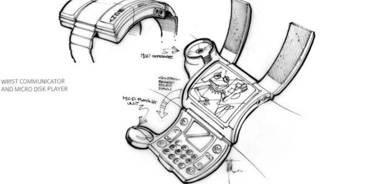 Wrist communicator concept art