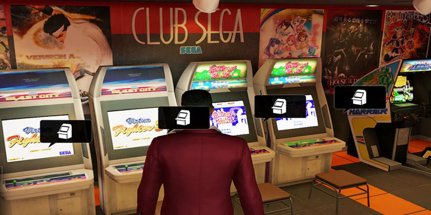 Where to Find The Classic Sega Arcades in Yakuza: Like A Dragon