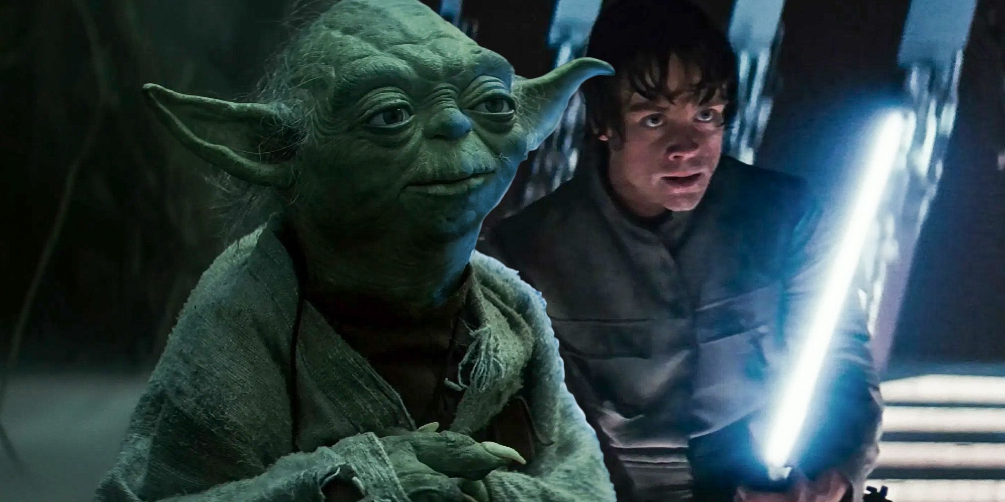 Yoda Luke Skywalker Star Wars the Empire strikes back