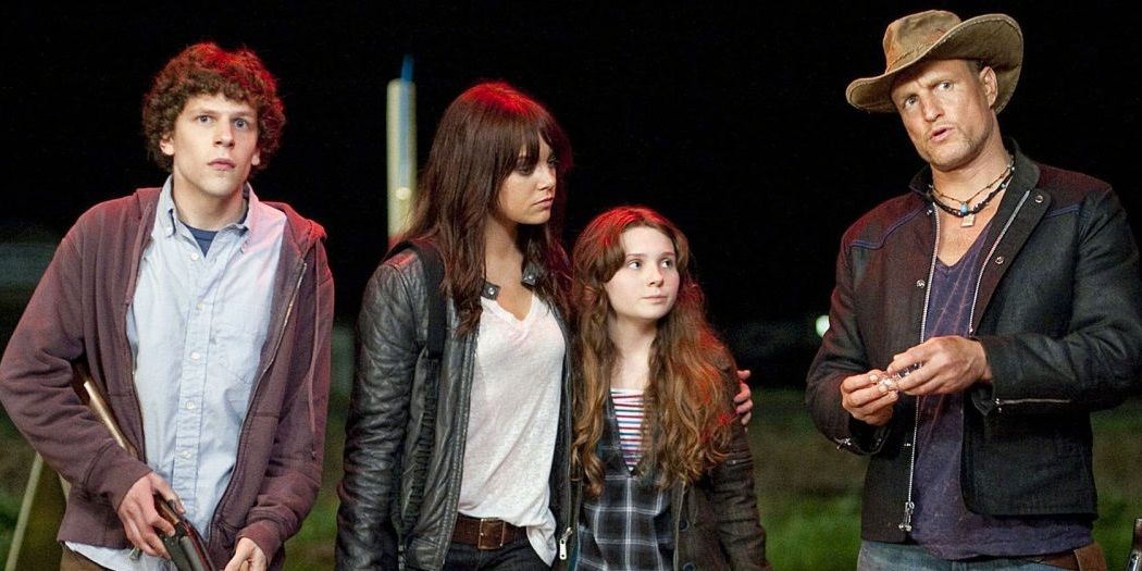 The characters of Zombieland discuss plans