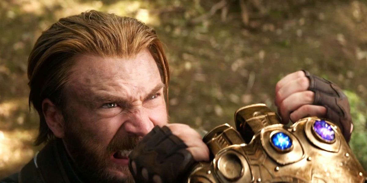 Nômade Steve Rogers contra Thanos em Guerra Infinita 