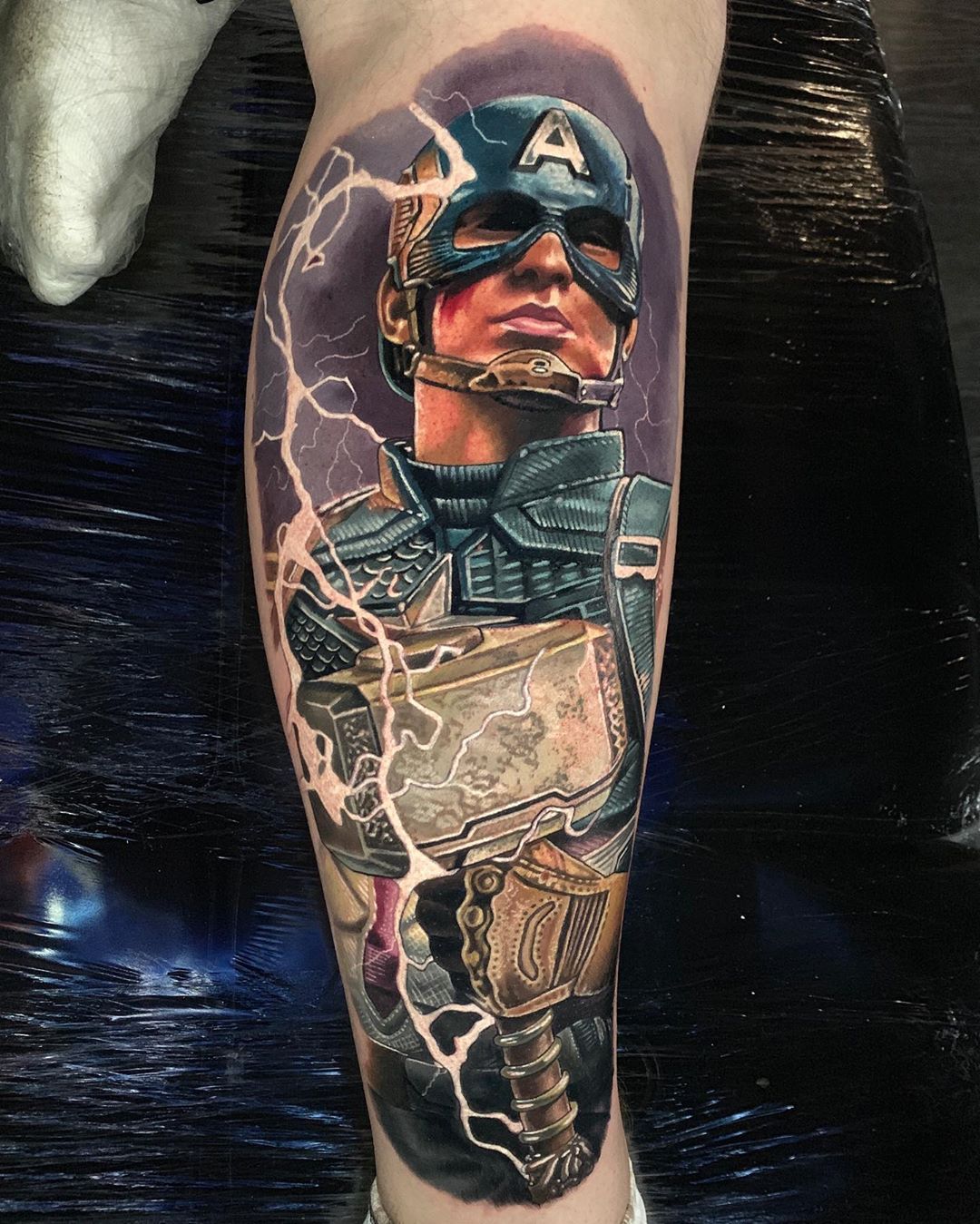 Captain America Tattoo by Wtgartist on Imgur