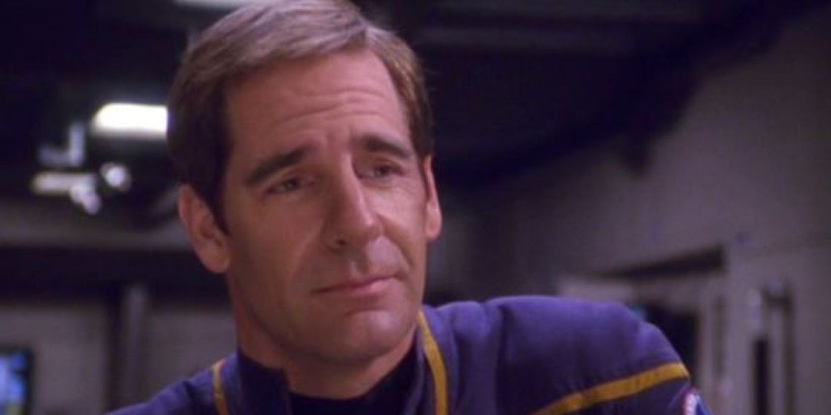 Captain Archer looks on from Enterprise 