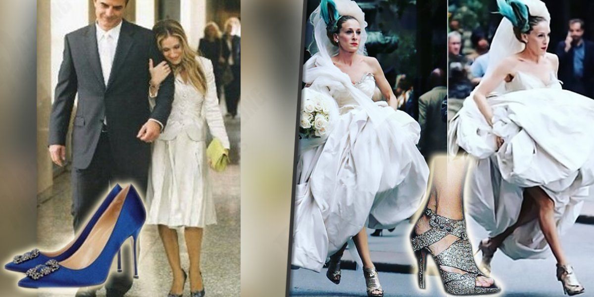 Carrie Bradshaw Manolo Blahnik shoes on Sex and the City