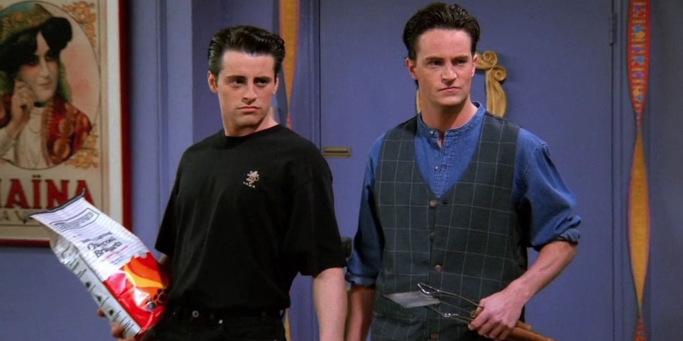 Friends Chandler and Joey