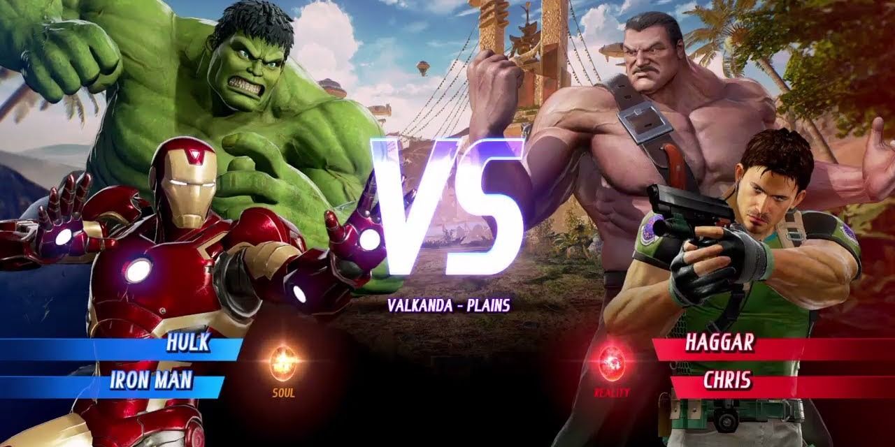Chris vs the Hulk, Capcom