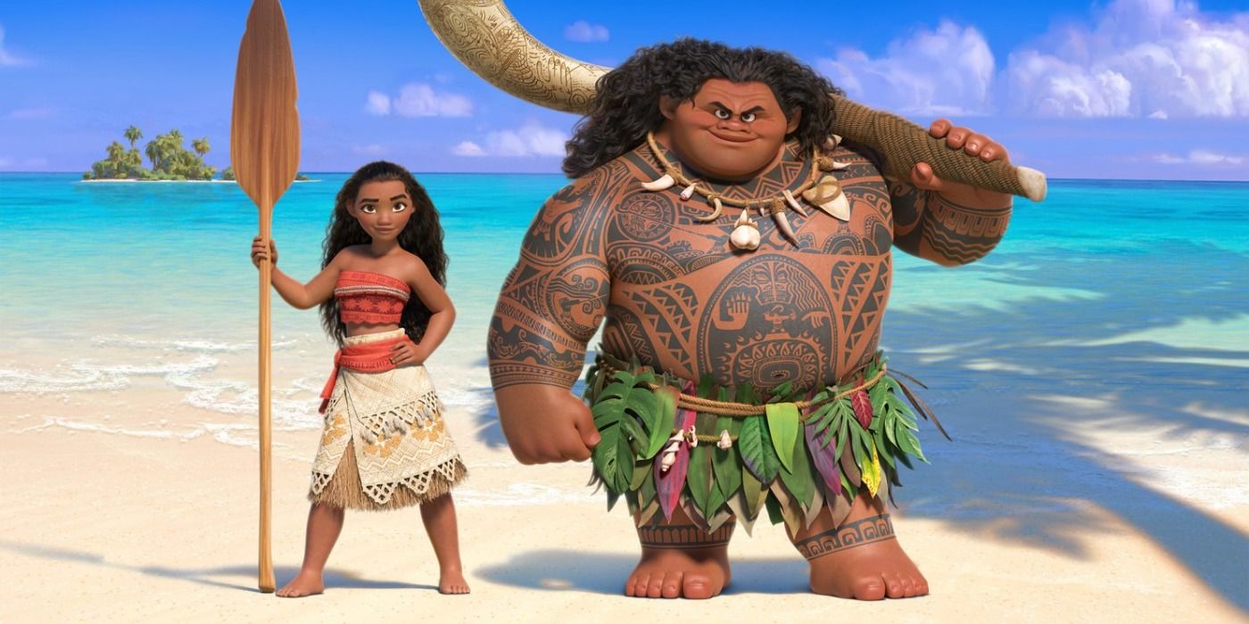 Moana from Disney's animated film