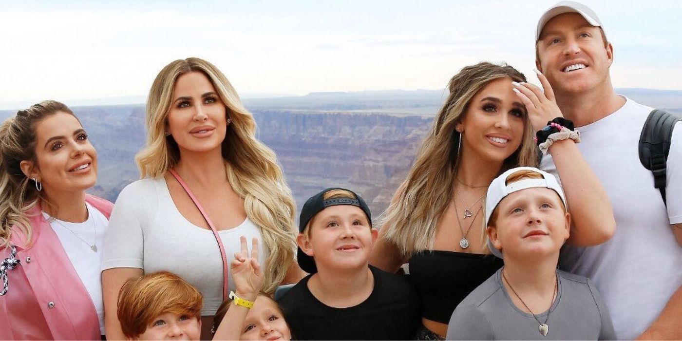 Kim Zolcick and her family on Don't Be Tardy