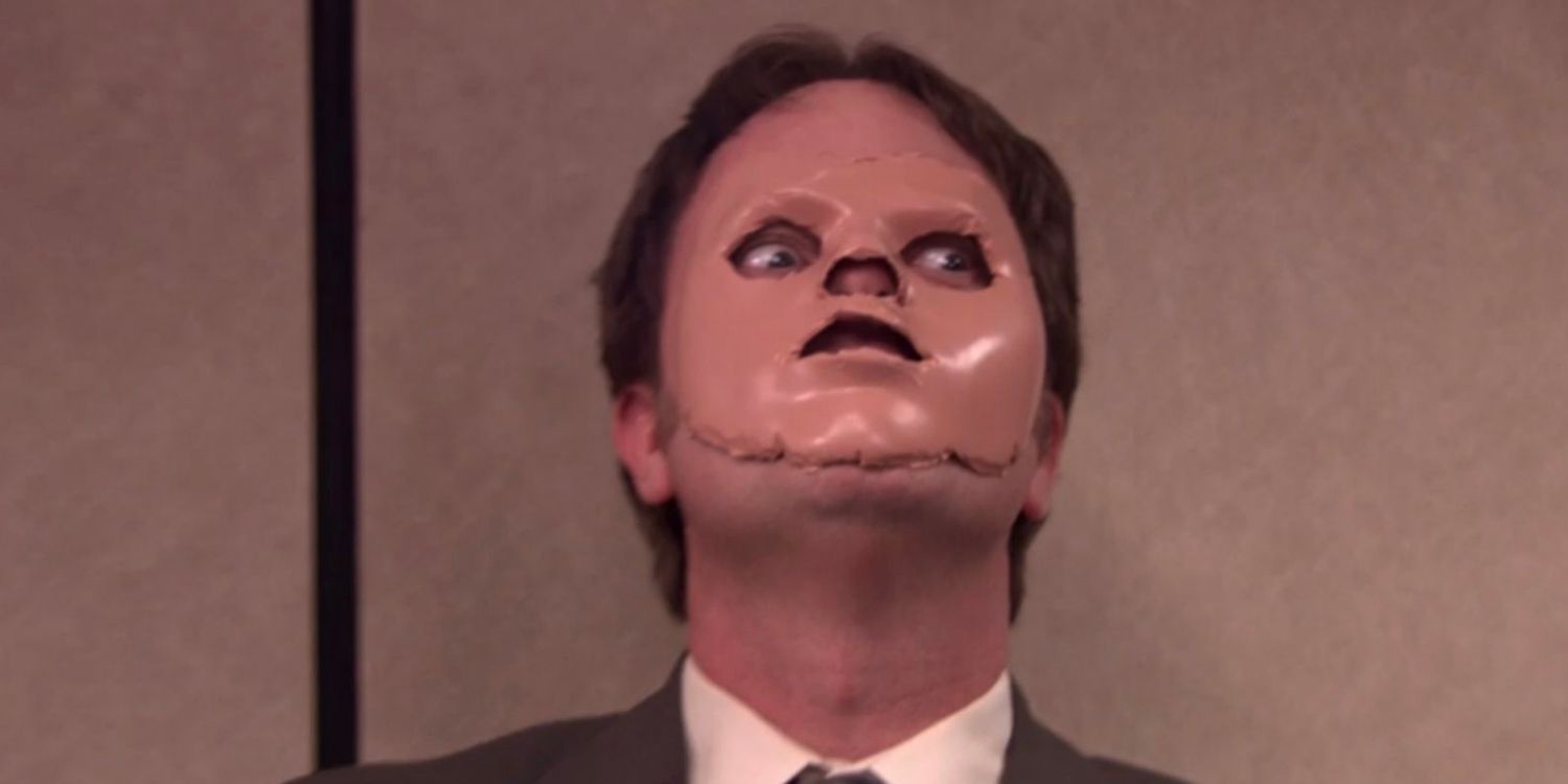 dwight dummy face mask cpr office