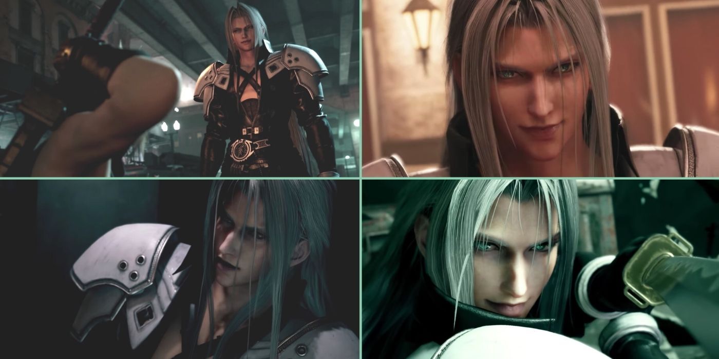 FF7 Remake 4 Different Sephiroth Forms