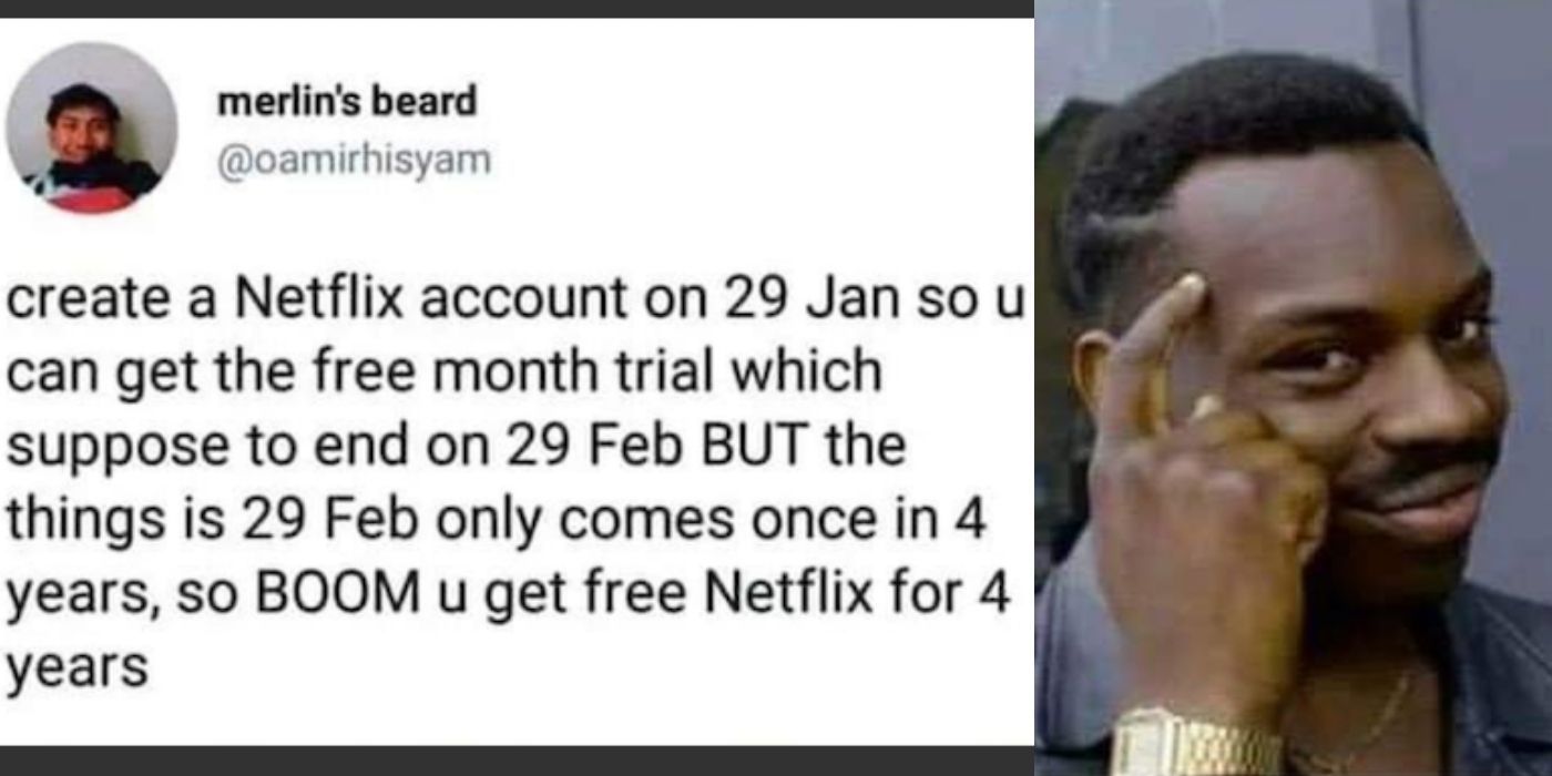 free netflix for a year meme